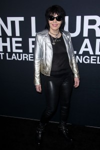 Joan Jett at Saint Laurent Fall 2016