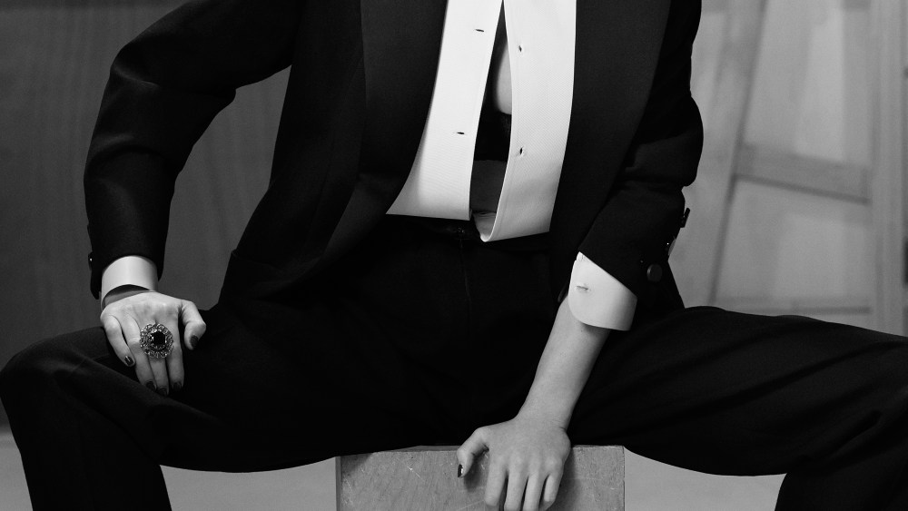 Olivier Zahm Shoots Portraits of Caroline Vreeland for Santoni