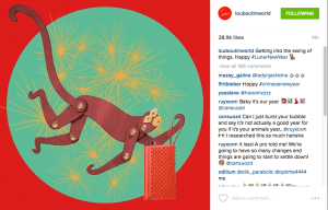 @louboutinworld Celebrates Chinese New Year on Instagram