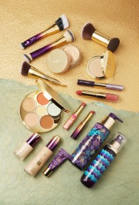 Products from Tarte's new color lines, Double Duty Beauty and Rainforest of the Sea.