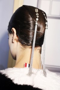 Backstage at Thom Browne RTW Fall 2016
