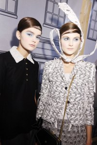 Backstage at Thom Browne RTW Fall 2016