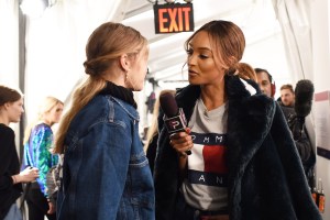 Backstage at Tommy Hilfiger RTW Fall 2016