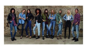 A visual from Topshop's Denim Campaign