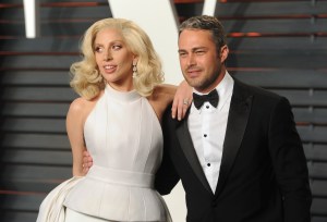 Lady Gaga and Taylor Kinney 2016 Oscars Vanity Fair After Party