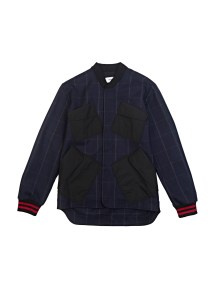 A look from the Russell Westbrook XO Barneys New York x Tim Coppens collection.