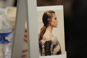 Backstage at Yiqing Yin Couture Spring 2016