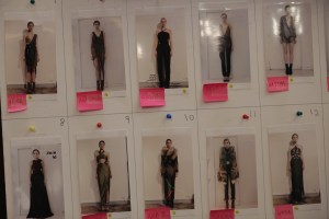 Backstage at Yiqing Yin Couture Spring 2016