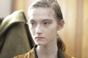 Backstage at Yiqing Yin Couture Spring 2016