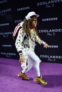 Justin Theroux in character as Evil DJ 'Zoolander No.2' film premiere, New York, America - 09 Feb 2016