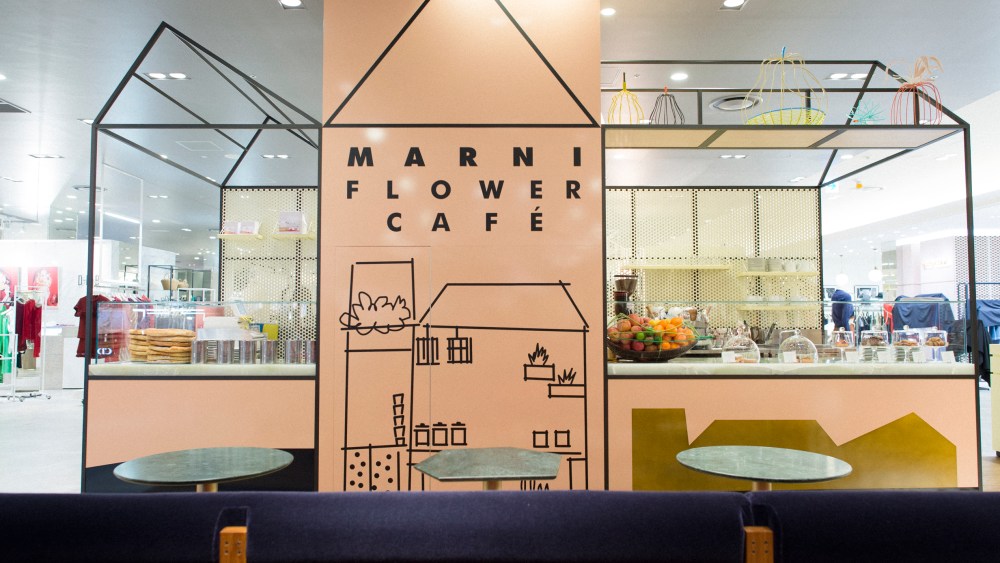 Marni Opens Flower Café in Osaka