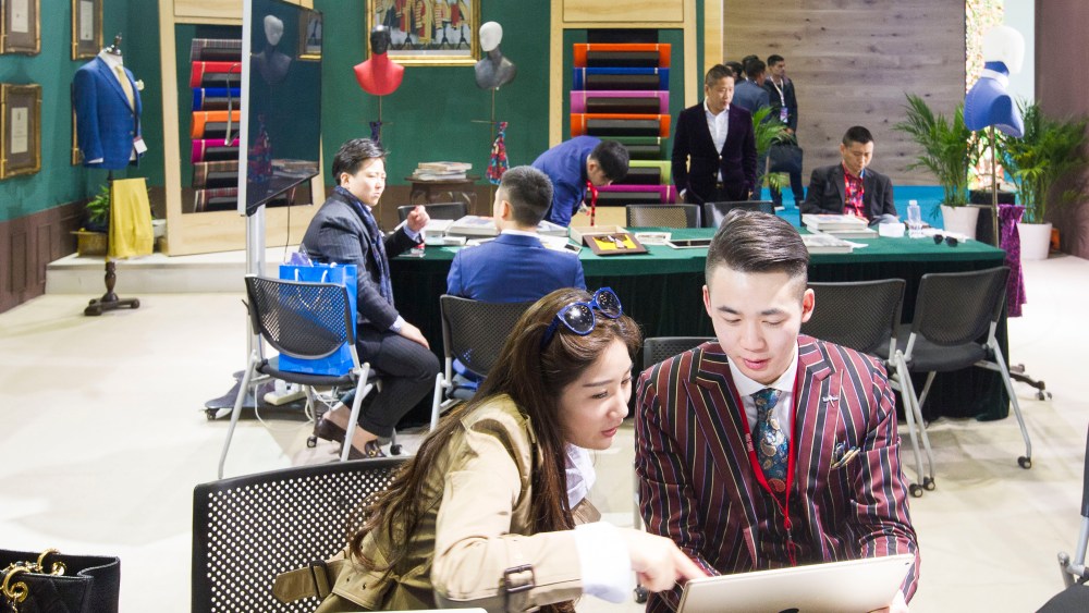 Intertextile Shanghai Business Mood Brightens
