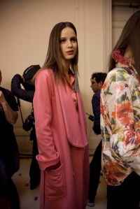 Backstage at Alexis Mabille RTW Fall 2016