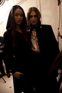 Backstage at Alexis Mabille RTW Fall 2016