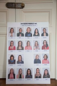 Backstage at Alexis Mabille RTW Fall 2016