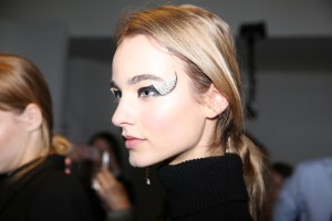 Backstage at Anthony Vaccarello RTW Fall 2016