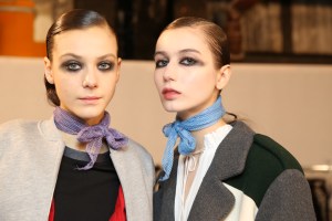 Backstage at Dries Van Noten RTW Fall 2016