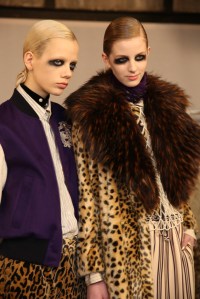 Backstage at Dries Van Noten RTW Fall 2016