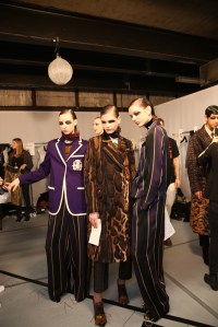 Backstage at Dries Van Noten RTW Fall 2016