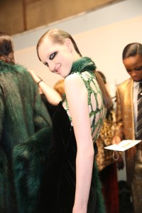 Backstage at Dries Van Noten RTW Fall 2016