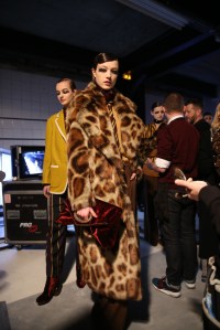 Backstage at Dries Van Noten RTW Fall 2016