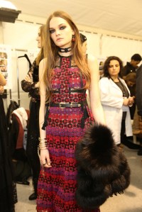 Backstage at Elie Saab RTW Fall 2016