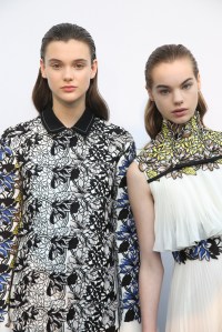 Backstage at Giambattista Valli RTW Fall 2016