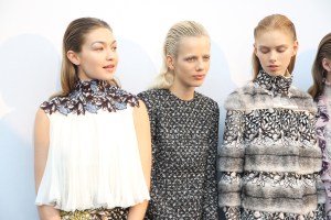 Backstage at Giambattista Valli RTW Fall 2016