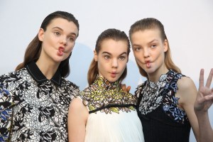Backstage at Giambattista Valli RTW Fall 2016