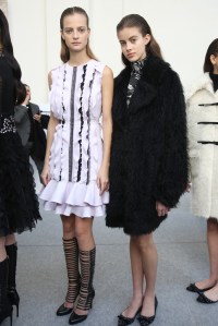 Backstage at Giambattista Valli RTW Fall 2016