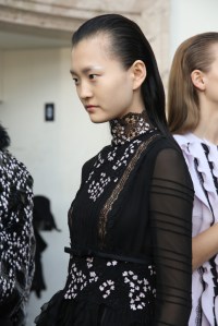 Backstage at Giambattista Valli RTW Fall 2016