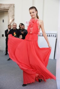 Backstage at Giambattista Valli RTW Fall 2016