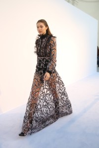 Backstage at Giambattista Valli RTW Fall 2016