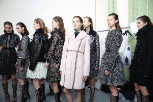 Backstage at Giambattista Valli RTW Fall 2016