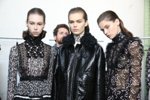 Backstage at Giambattista Valli RTW Fall 2016