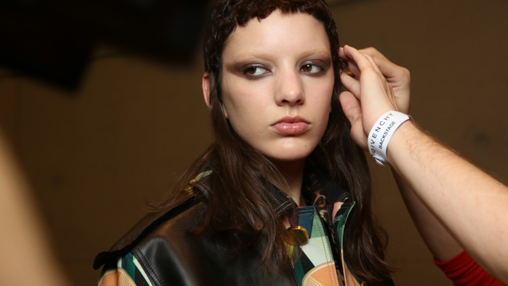 Backstage at Givenchy RTW Fall 2016