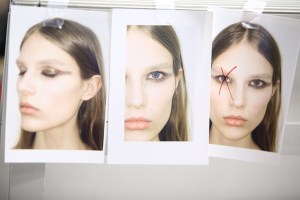 Backstage at Givenchy RTW Fall 2016