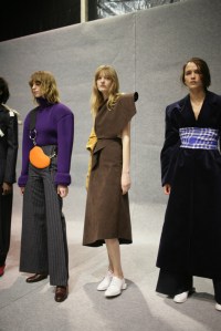Backstage at Jacquemus RTW Fall 2016