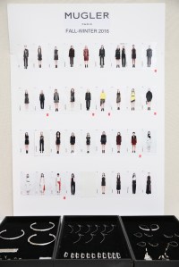 Backstage at Mugler RTW Fall 2016