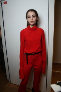 Backstage at Nina Ricci RTW Fall 2016