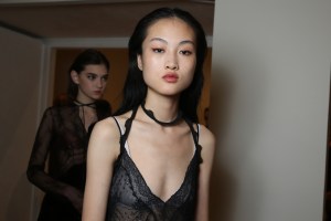 Backstage at Nina Ricci RTW Fall 2016