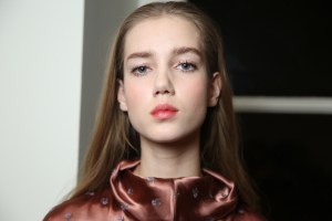 Backstage at Nina Ricci RTW Fall 2016
