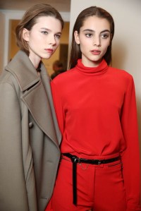 Backstage at Nina Ricci RTW Fall 2016