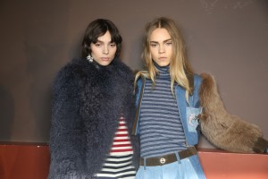 Backstage at Sonia Rykiel RTW Fall 2016