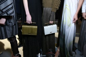 Backstage at Vionnet RTW Fall 2016
