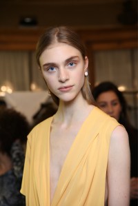 Backstage at Vionnet RTW Fall 2016