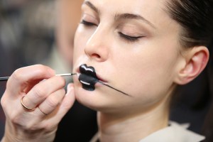 Backstage at Yohji Yamamoto RTW Fall 2016