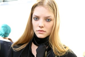 Backstage at Chloé RTW Fall 2016