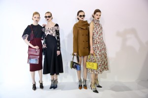 Backstage at Christian Dior RTW Fall 2016