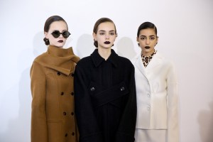 Backstage at Christian Dior RTW Fall 2016
